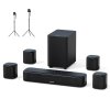 Ultimea Aura A40 7.1 Soundbar + 1 * Pair Steady 310 Speaker Stands, App Control, 10 Bands Equalizer Settings, 121 Preset EQ Matrices, Bluetooth 5.3, 330W Peak Power
