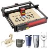 TWO TREES TS2-40W Laser Engraver + Laser Bed + Rotary Roller