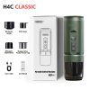 HIBREW H4C Portable Espresso Maker, Handheld Manual Coffee Machine for Camping, Travel & Home Use, Green - Classic