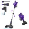 INSE S62 Cordless Stick Vacuum, 30kPa 300W Suction, 45min Runttime, LED Light