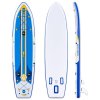 Epic 12′ Inflatable Paddle Board SUP for Fishing