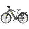 Eleglide T1 Electric Trekking Bike Trekking E-Bike 27.5 Inch CST Tires 36V 13AH Battery 250W Motor Shimano 7 Gears Max Speed 25Km/h Max Range 100KM Max Load 120KG IPX4 Waterproof Dual Disk Brake - Black