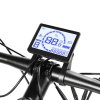 Eleglide T1 Electric Trekking Bike Trekking E-Bike 27.5 Inch CST Tires 36V 13AH Battery 250W Motor Shimano 7 Gears Max Speed 25Km/h Max Range 100KM Max Load 120KG IPX4 Waterproof Dual Disk Brake - Black