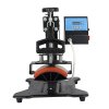 SHUOHAO SH06 6 in 1 Heat Press Machine, 11.4*15in, for Cap/Bag/Mouse Pad/Phone Case/Pillows/Mug/Plate/Coaster/T-shirts
