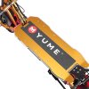 YUME X11+ Electric Scooter, 3000W*2 Motor, 60V 27Ah Battery, 11-inch Off-road Fat Tires, 80km/h Max Speed, 90km Max Range, EBS Front & Rear Hydraulic Disk Brakes, LCD Display