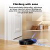 Liectroux M70 Pro Lidar Robot Vacuum Cleaner with Self-emptying Dustbin, Multi-floor Map Storage, 6500Pa Strong Suction, 3200mAh Battery, Max. 175min Runtime, Smart App & Voice Control, 3L Dust Bag, Black
