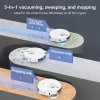 Tesvor S8 Max Robot Vacuum Cleaner, 3-in-1 Vacuum/Sweep/Mop, 8000Pa Super Suction, Up to 180min Runtime, Self-emptying, 2.5L Large Dust Bag, Remote/APP Control, LiDAR Navigation