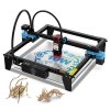TWO TREES TTS-10 Pro 10W Laser Engraver, 32-bit Mainboard, 0.08*0.08mm Compressed Spot, 0.1mm Precision, 300*300mm