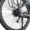 ONESPORT OT05 Pro Electric Bike, 250W Motor, 36V 22.5Ah Battery, 700*50C Tires, 25km/h Max Speed, 140km Range, Hydraulic Disc Brakes, Front Suspension Fork, Shimano 7-speed - Grey