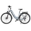 ONESPORT OT05 Pro Electric Bike, 250W Motor, 36V 22.5Ah Battery, 700*50C Tires, 25km/h Max Speed, 140km Range, Hydraulic Disc Brakes, Front Suspension Fork, Shimano 7-speed - Grey