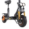 TWOFISH V5 MAX Electric Scooter with Seat, 800W Motor, 48V 18Ah Battery, Front 11 inch & Rear 10 inch Tires, 45km/h Max Speed, 45km Range, Front & Rear Disc Brake, Front & Rear Dual Suspension, LCD Display
