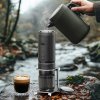 HiBREW H4C Ultra Portable Espresso Maker, Wireless Heating, 20-Bar, 100ml Water Tank, Detachable Battery - Black