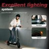 iScooter W5 Folding Electric Scooter, 350W Motor, 36V 7.8Ah Battery, 8.5 inch Pneumatic Tires, 30km/h Max Speed, 30km Range, Disc Brake
