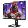 TITAN ARMY P275MV PLUS Gaming Monitor, 27 inch Fast IPS Screen, 3840*2160@160Hz & 1920*1080@320Hz, HDR1000, DyDs Mini LED, 1ms GTG Response Time, FreeSync, FPS/RTS Gaming Mode, 2*USB-A, 1*USB-B, 1*Type-C, 2*HDMI2.1, 1*DP1.4, 1*Audio