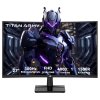 TITAN ARMY C27A1H Gaming Monitor, 27 inch 1500R Curved VA Screen, 1920*1080, 300Hz Refresh Rate,1ms GTG Response Time, FreeSync, HDR10, 4000:1 Contrast Ratio, Game+, Dynamic OD, 10 Scenario Modes, PBP & PIP Display, 2*HDMI2.0, 2*DP1.4, 1*Audio