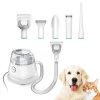 YISORA P20S Dog Clipper with Pet Hair Vacuum Cleaner With 5 Proven Care Tools
