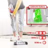 TASVAC S8 Cordless Vacuum Cleaner 23KPa Strong Suction with Washable HEPA Filter Suitablefor Family Cars Pet Hair Carpet - Gray