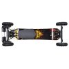 SYL-08 V3 Version Electric Off Road Skateboard With Remote Control 1450W Motor up to 38km/h 10Ah Battery Maple Plank 8 inch Wheel Max load 130kg Left Foot Front Regular Stance - Black