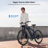 Eleglide Mopride 3 Electric Bike, 250W Motor, 48V 12Ah Battery, 29*2.4 inch Tires, 25km/h Max Speed, 120km Max Range, Hydraulic Disc Brake, Suspension with Lockout, Shimano 7-Speed, LCD Display, App Control