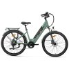 Foride Roamer 1 Step-thru Electric Bike, 250W Motor, 36V 13Ah Battery, 27.5 inch Tires, 25km/h Max Speed, 100km Max Range, Disc Brake, Suspension with Lockout, Shimano 7-speed - Green
