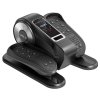 BOBORE KF5 Under Desk Elliptical Machine, Ellipse Leg Exerciser for Seniors, Quiet & Portable Electric Seated Eclipse Exercise Training Machine with Remote, 12 Speeds & Mute Function, Manual & Auto Mode - Black