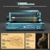 SCULPFUN C1 3W Mini Laser Engraver, 10000mm/min, Engraving Area 150*130mm, 0.04mm Ultra-Fine Compressed Spot, 100nm-500nm Effective Filtration