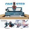 SCULPFUN C1 3W Mini Laser Engraver, 10000mm/min, Engraving Area 150*130mm, 0.04mm Ultra-Fine Compressed Spot, 100nm-500nm Effective Filtration