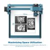 SCULPFUN C1 3W Mini Laser Engraver, 10000mm/min, Engraving Area 150*130mm, 0.04mm Ultra-Fine Compressed Spot, 100nm-500nm Effective Filtration