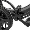 ESKUTE D100 Folding Electric Bike, 250W Motor, 36V 13Ah Battery, 25km/h Max Speed, 100km Range, 16 inch Tires, Mechanical Disc Brakes, LCD Display - Black