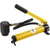 Hydraulický dierovač so sadou 10 matríc 15 ton 12.7mm–101.6mm
