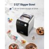 Automatický elektrický zmrzlinovač 1.9 L na jogurt a gelato čierny