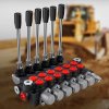 Hydraulický smerový ventil 6 sekcií 11 GPM 3600 PSI pre nakladače