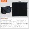 Zváracia deka 4 ks 950×910 mm uhlíkový filc do 982℃ strihateľná