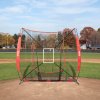 Tréningová sieť na baseball a softball 7×7 ft, prenosná, s rámom, obalom