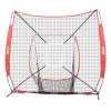 Tréningová sieť na baseball a softball 7×7 ft, prenosná, s rámom, obalom