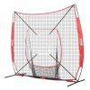 Tréningová sieť na baseball a softball 7×7 ft, prenosná, s rámom, obalom