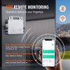 Mikroinverter na sieť 600W, IP67, DC18-50V, Wi-Fi s aplikáciou