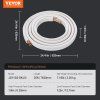 Sada trubiek pre mini split 7620mm, meď 6.4/12.7mm 3vrstvová izolácia