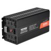 Menič 12 V DC na 230 V AC, 5000 W, 2×230 V AC, 2×USB, USB‑C, LCD