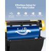 Vinylový rezací plotter 34" so softvérom, 3 čepeľami a lcd displejom