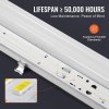 Led parotesné svietidlo 1270 mm / 4ft, 60W, 7400 lm, 5000K, IP65