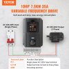 Frekvenčný menič 10HP 7.5KW 35A 1/3f vstup 3f výstup 220V 0-400Hz