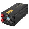 Menič čistý sínus 5000 W 12 V→230 V s lcd a usb pre auto, karavan