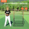 Sieť na odrazy pre baseball a softball na tréning 3×4.5 ft, 3-cestná