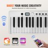 Skladacie 88-klávesové digitálne piano, bluetooth, midi, s pedálom