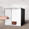 Fotobox 815×815×815 mm 5600K 210 LED s adaptérom pre produktovú foto