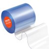 Priehľadná pvc pásová záclona 15 m × 20 cm rolka pásov do dverí