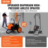 Airless striekač 1700 W, 3000 psi, s vozíkom a predlžovacou tyčou