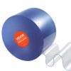 Pvc pásový záves 45.7 m × 20 cm priehľadný rolka do dverí garáže