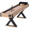 Stôl na shuffleboard a bowling 2 v 1, dĺžka 274,3 cm, kompletný set
